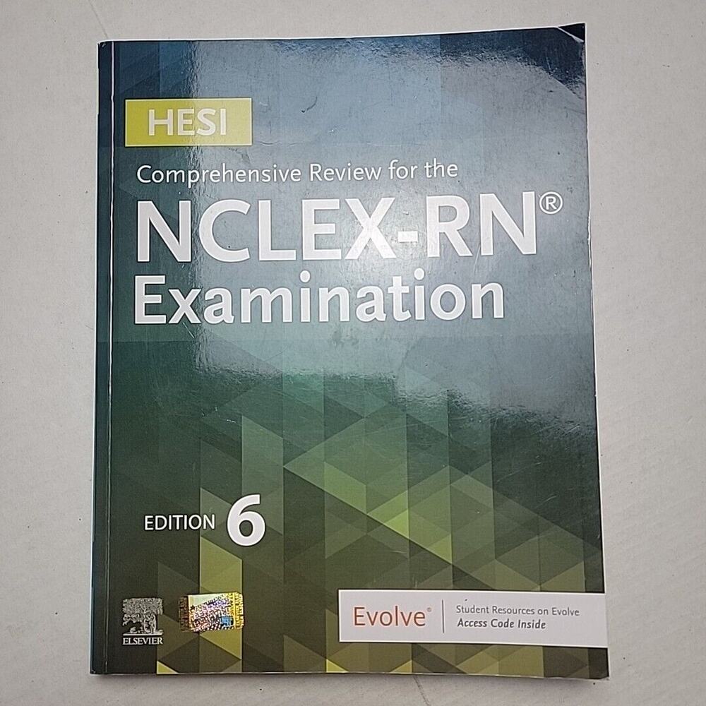 HESI Comprehensive Review for the NCLEX-RN Examination by HESI (2019, Trade...